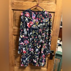 floral print J. Crew dress